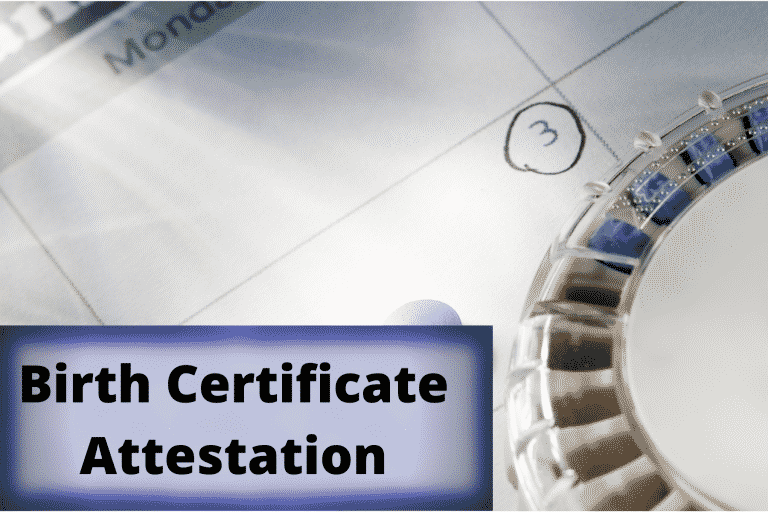 Birth Certificate Attestation
