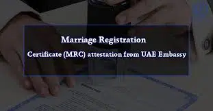 Marriage Certificate Attestation UAE Marriage Certificate Attestation UAE
