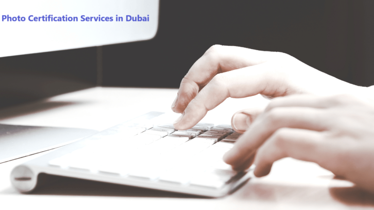 Client searching on google for Photo Certification in DUbai