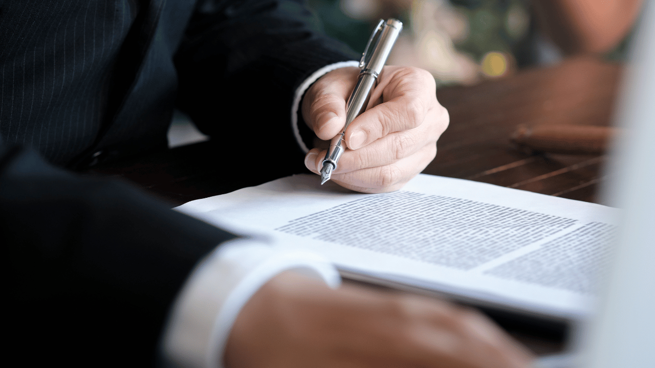 One client is signing Affiant affidavit in Dubai