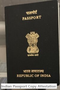 Premier Partner for True Copy | Indian passport attestation in dubai