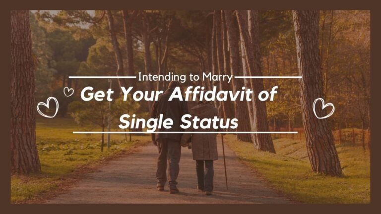 'Legalize Your Love Journey: Affidavit of Single Status'