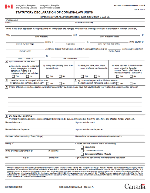 Navigating Statuary Declaration of Common law union Attestation: Your Guide to Legal Attestation