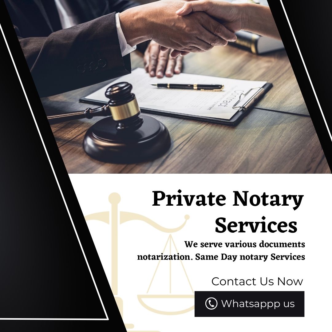 What is private notary in Dubai