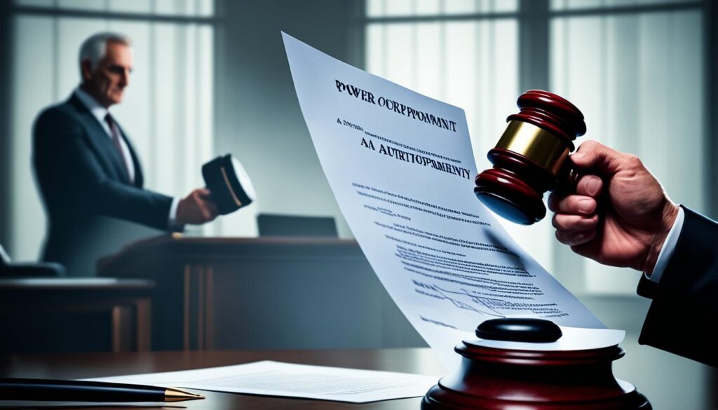 Power of Attorney for Court Case