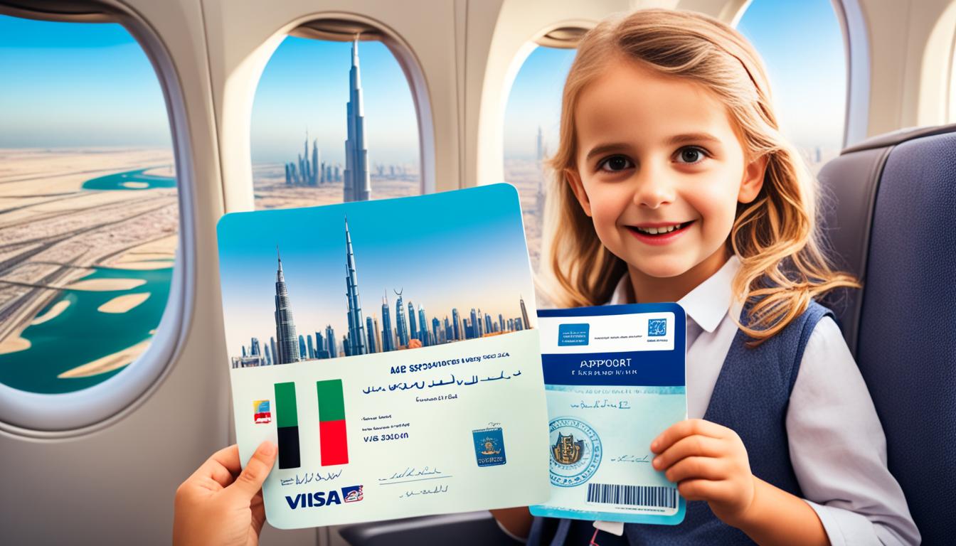 NOC child visa UAE