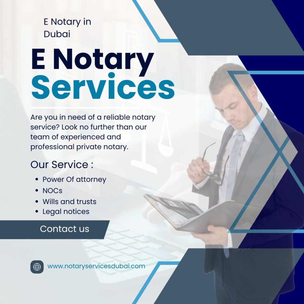 E Notary in Dubai