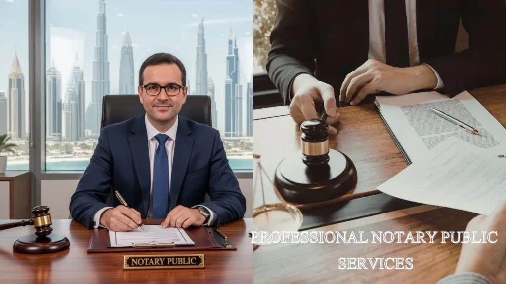 Guide to Professional Notary Public Services in Dubai (2026 Update) 1 Professional notary public office in Business Bay Dubai